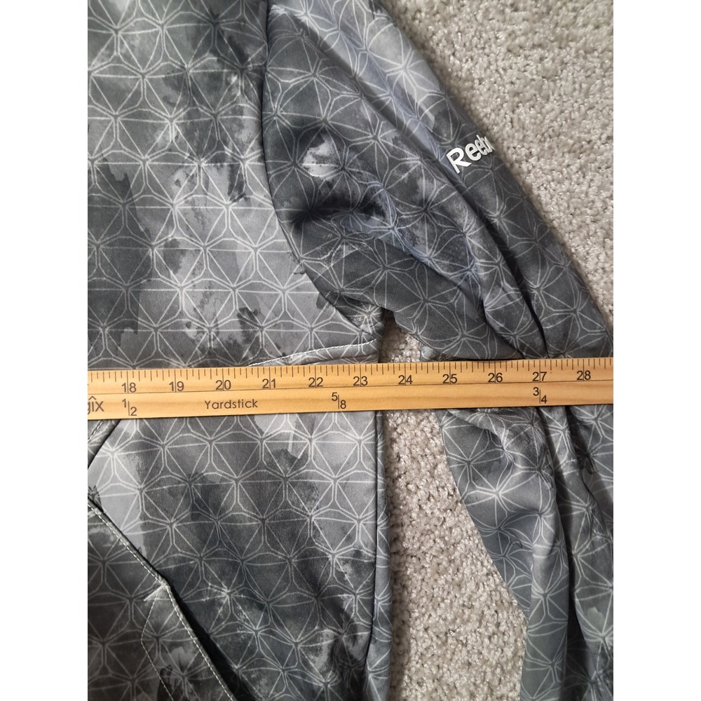 Chicago Bears Reebok Full Zip Hoodie Mens L Grey NFL Onfield Geometric Pattern - Picture 8 of 13